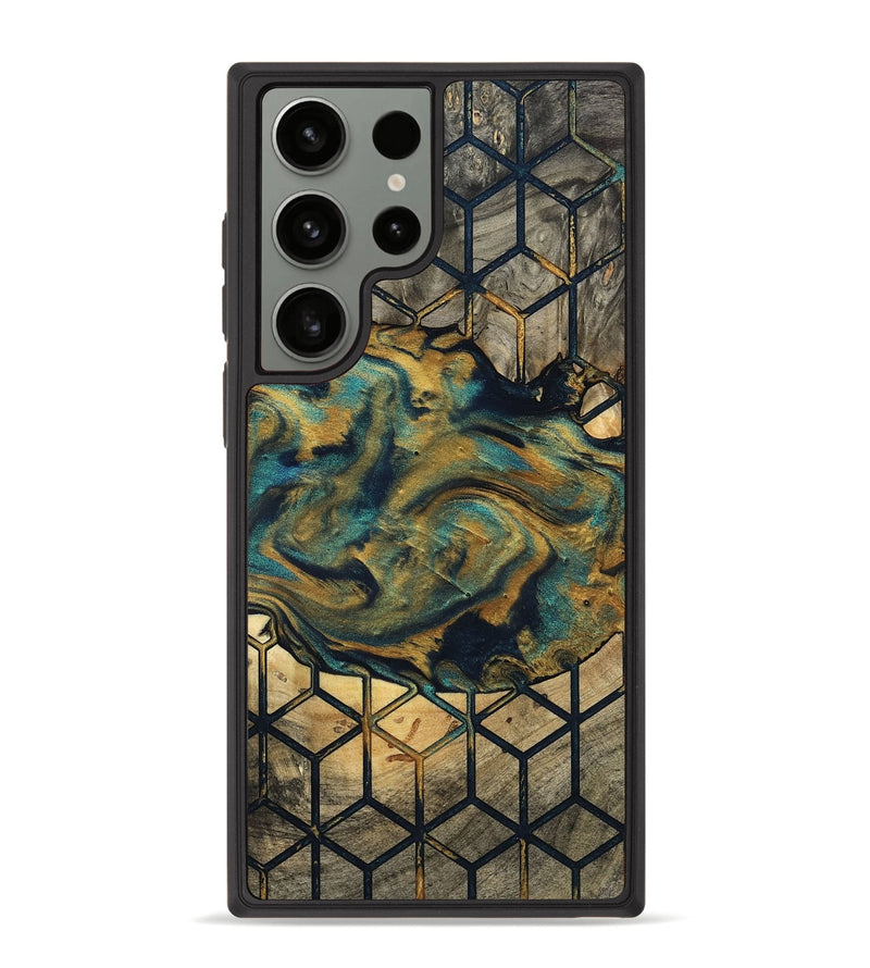 Galaxy S23 Ultra Wood Phone Case - Kisha (Pattern, 800296)