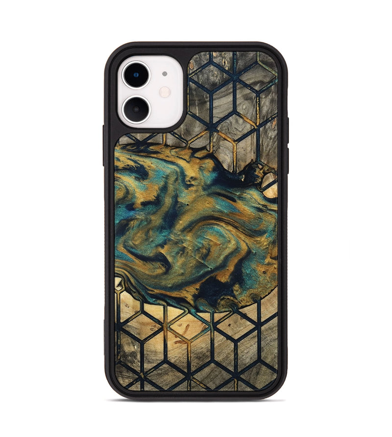 iPhone 11 Wood Phone Case - Kisha (Pattern, 800296)
