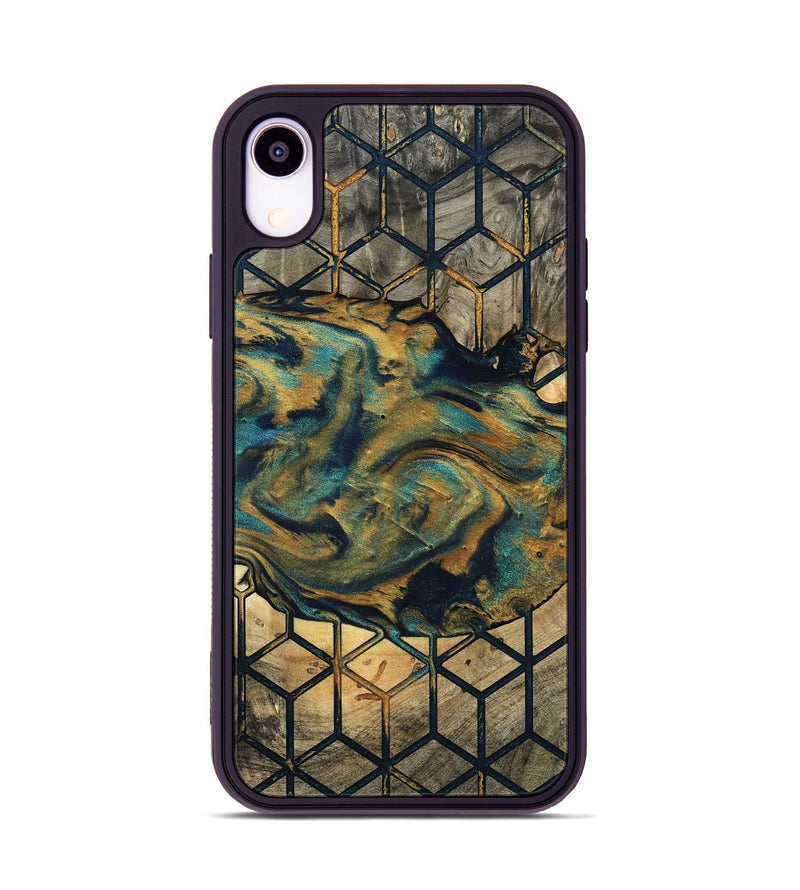 iPhone Xr Wood Phone Case - Kisha (Pattern, 800296)