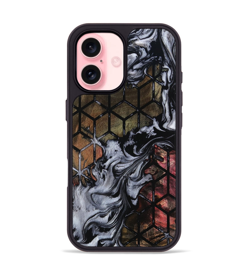 iPhone 16 Wood Phone Case - Betty (Pattern, 800299)