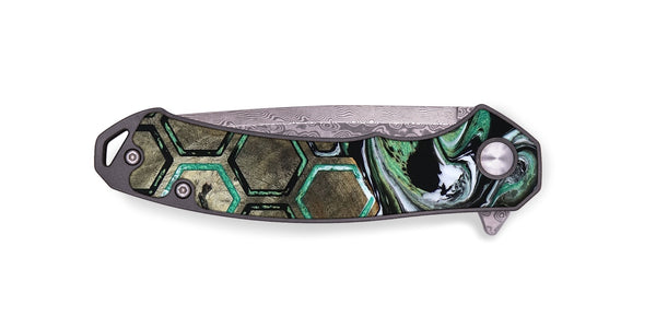 EDC Wood Pocket Knife - Ashly (Pattern, 800302)