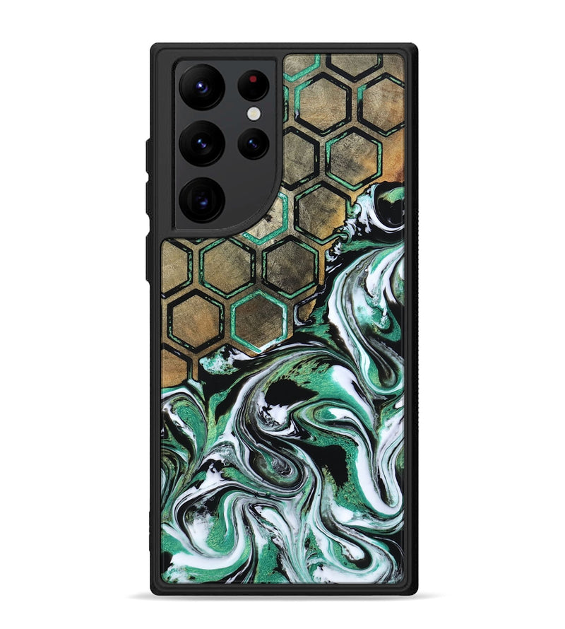 Galaxy S22 Ultra Wood Phone Case - Ashly (Pattern, 800302)