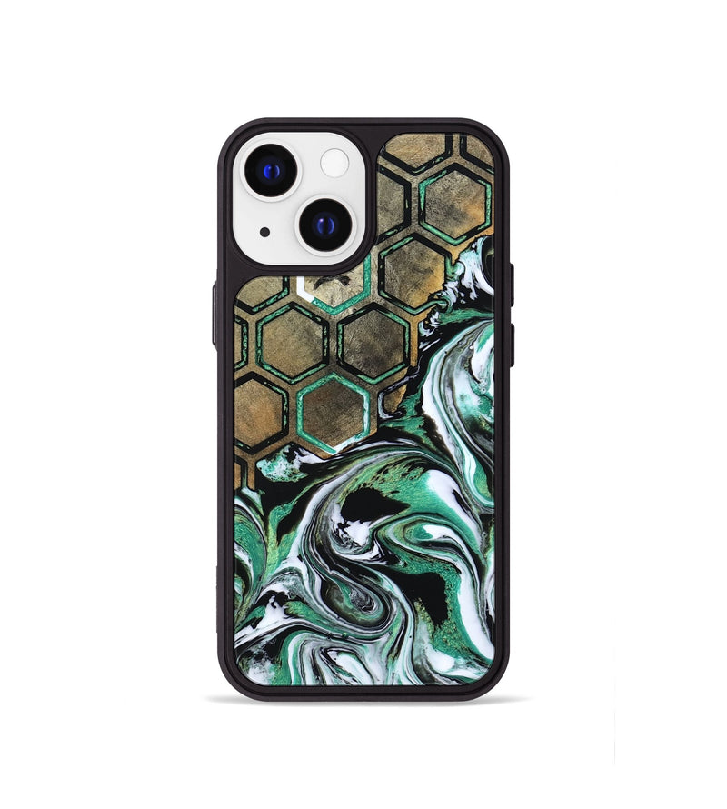 iPhone 13 mini Wood Phone Case - Ashly (Pattern, 800302)