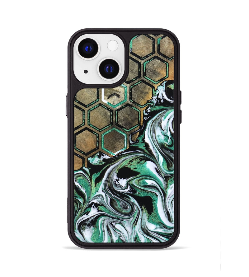 iPhone 13 Wood Phone Case - Ashly (Pattern, 800302)