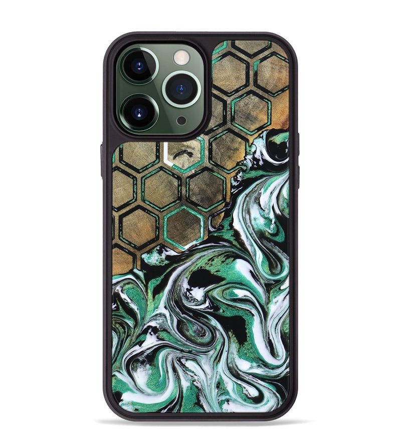 iPhone 13 Pro Max Wood Phone Case - Ashly (Pattern, 800302)