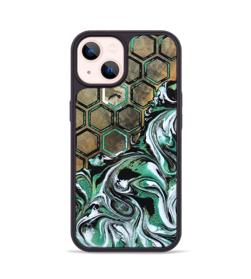 iPhone 14 Wood Phone Case - Ashly (Pattern, 800302)