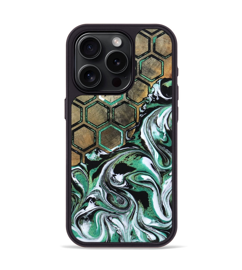 iPhone 15 Pro Wood Phone Case - Ashly (Pattern, 800302)
