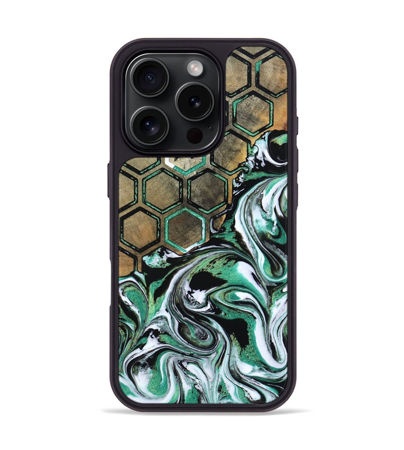 iPhone 16 Pro Wood Phone Case - Ashly (Pattern, 800302)