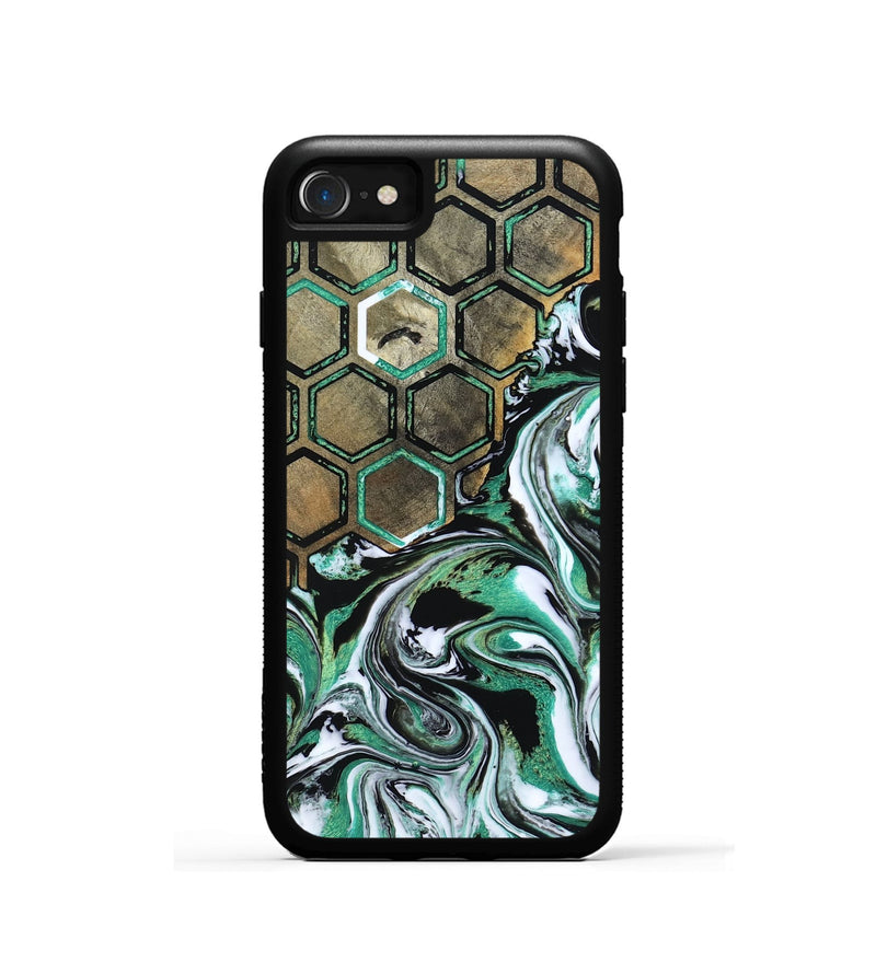 iPhone SE Wood Phone Case - Ashly (Pattern, 800302)