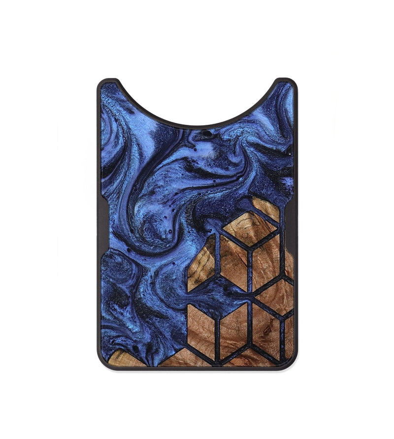 Alloy Wood Wallet - Arleen (Pattern, 800306)