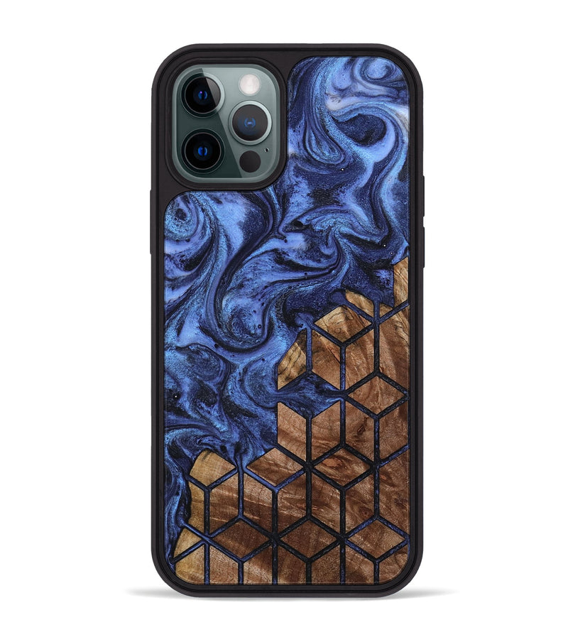 iPhone 12 Pro Max Wood Phone Case - Arleen (Pattern, 800306)