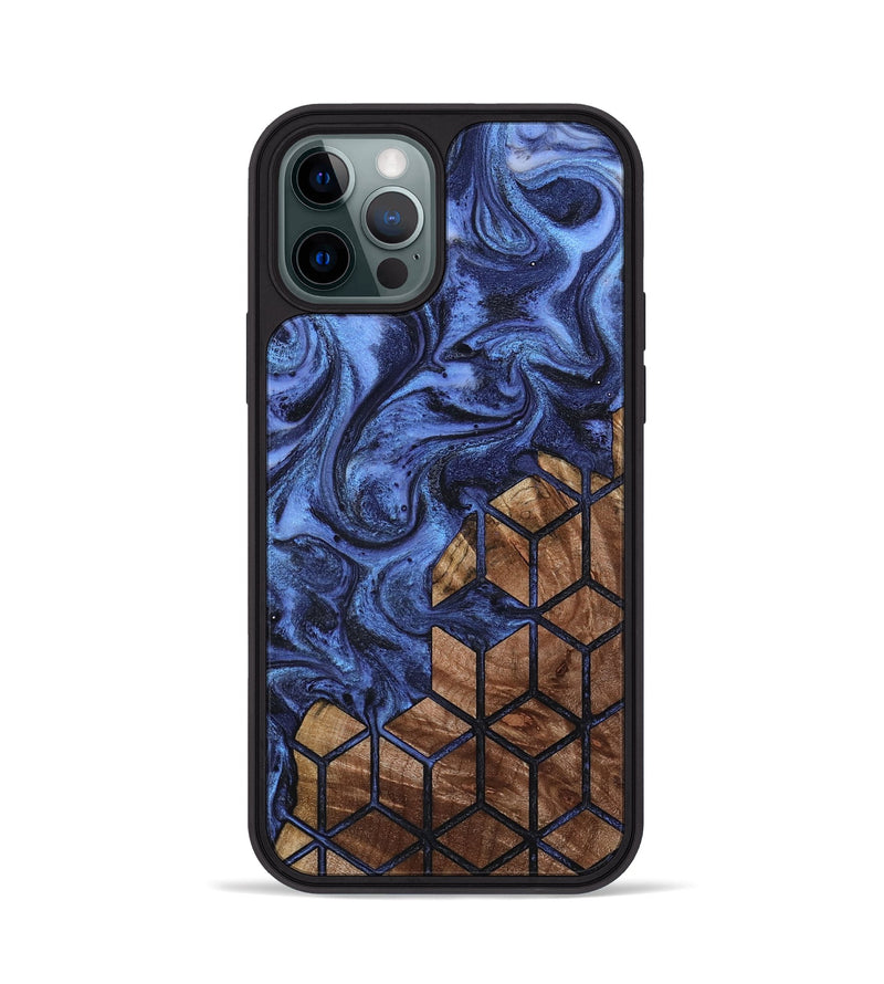 iPhone 12 Pro Wood Phone Case - Arleen (Pattern, 800306)