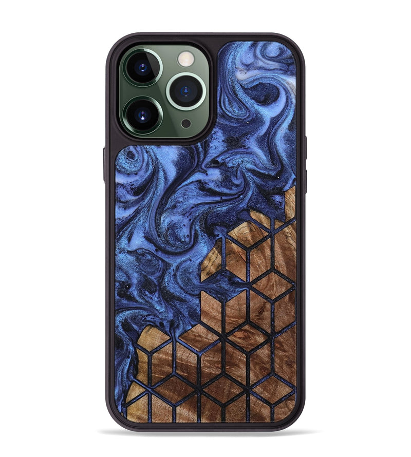 iPhone 13 Pro Max Wood Phone Case - Arleen (Pattern, 800306)