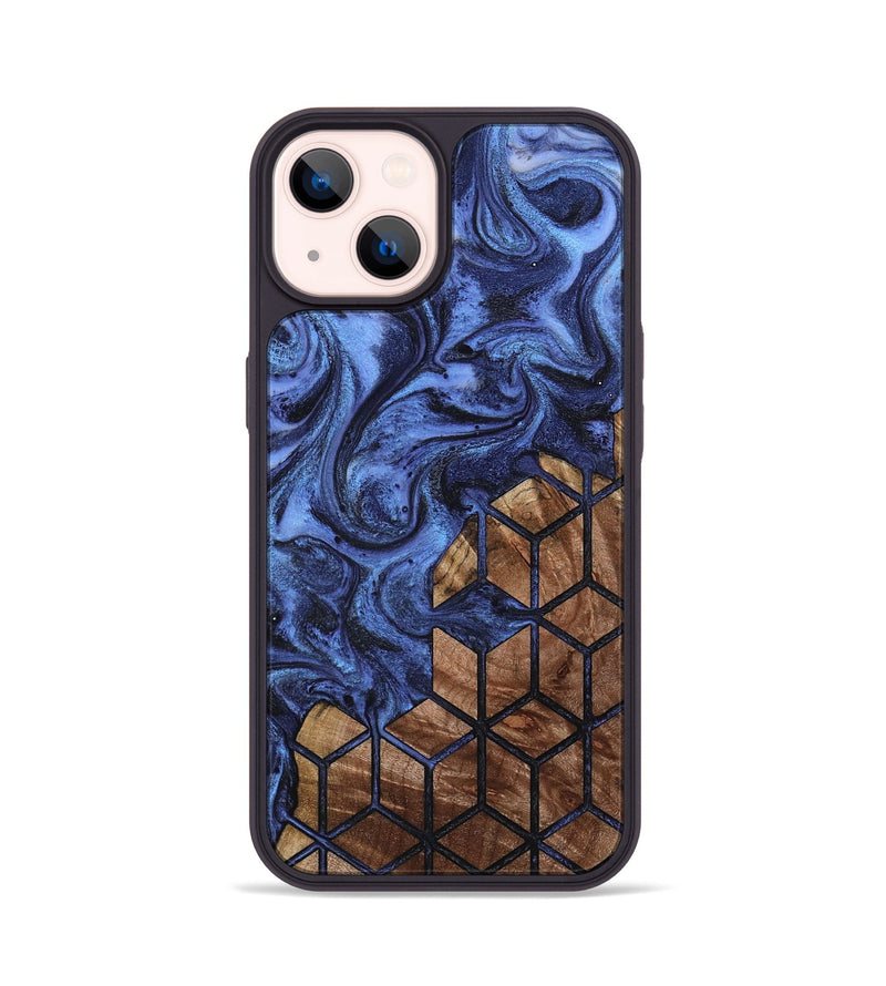 iPhone 14 Wood Phone Case - Arleen (Pattern, 800306)