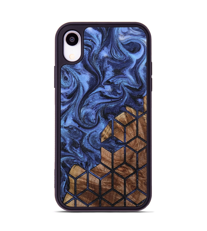iPhone Xr Wood Phone Case - Arleen (Pattern, 800306)