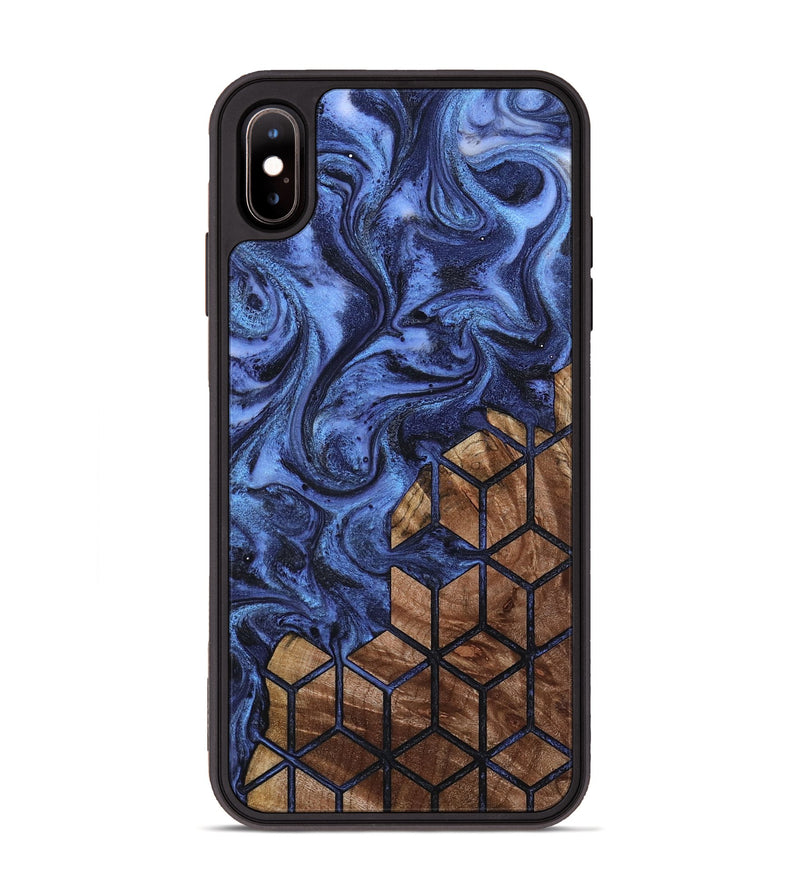 iPhone Xs Max Wood Phone Case - Arleen (Pattern, 800306)
