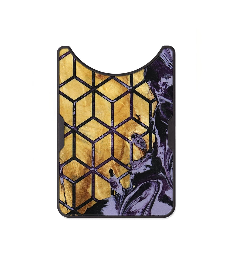 Alloy Wood Wallet - Anais (Pattern, 800310)