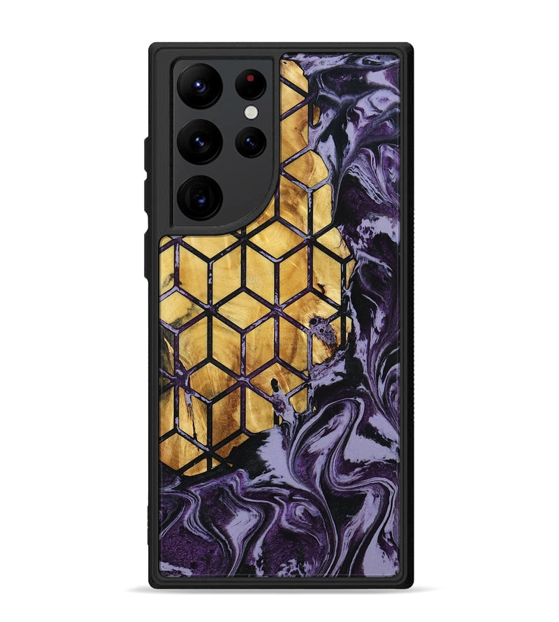 Galaxy S22 Ultra Wood Phone Case - Anais (Pattern, 800310)