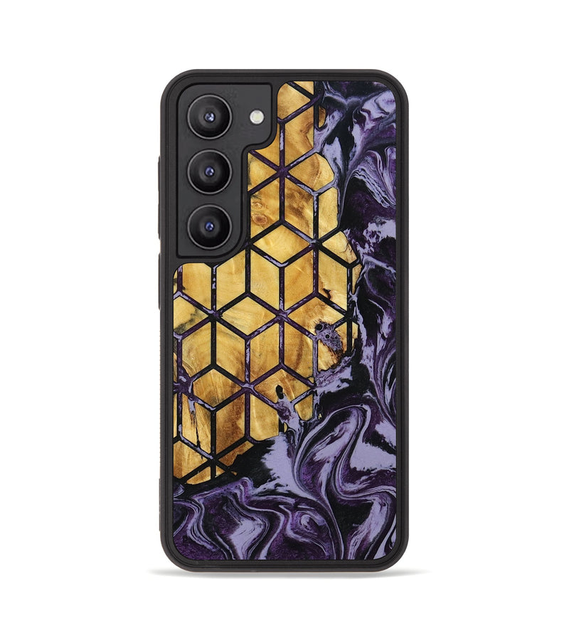 Galaxy S23 Wood Phone Case - Anais (Pattern, 800310)
