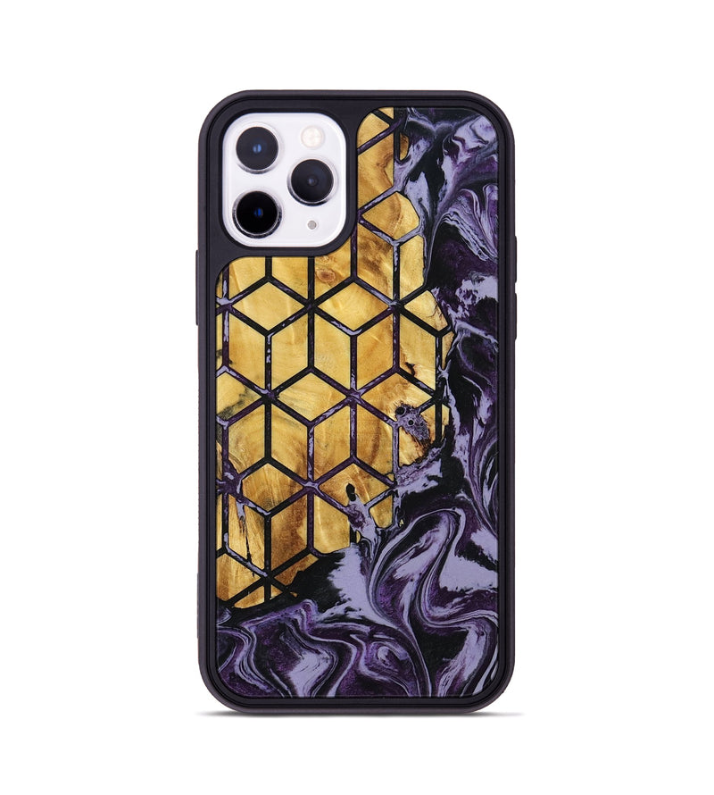 iPhone 11 Pro Wood Phone Case - Anais (Pattern, 800310)