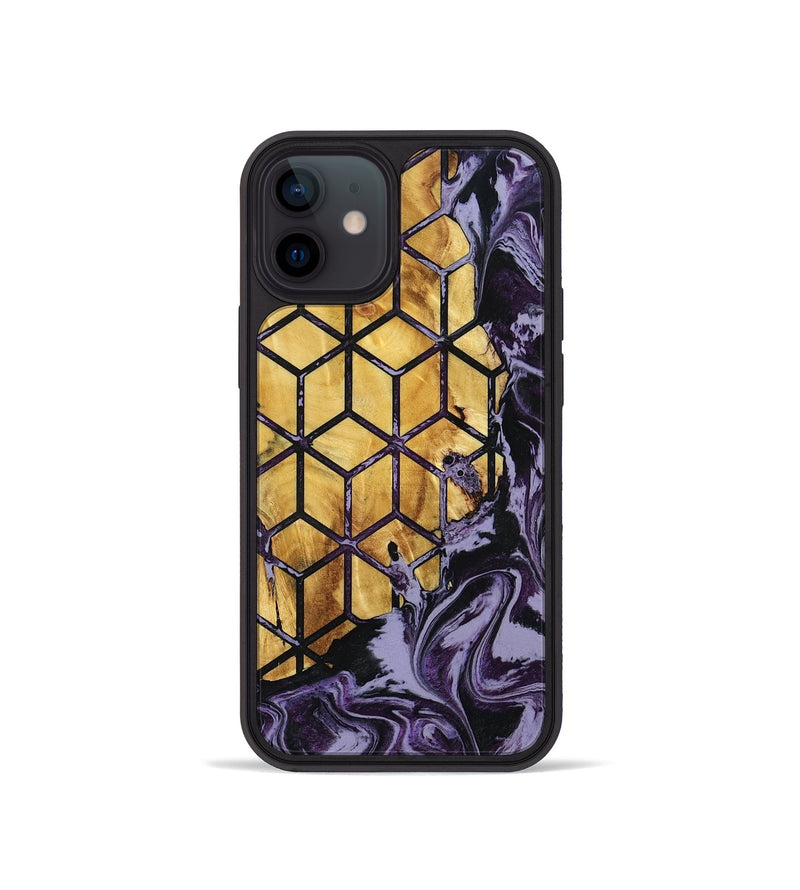 iPhone 12 mini Wood Phone Case - Anais (Pattern, 800310)