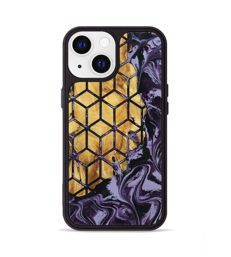 iPhone 13 Wood Phone Case - Anais (Pattern, 800310)