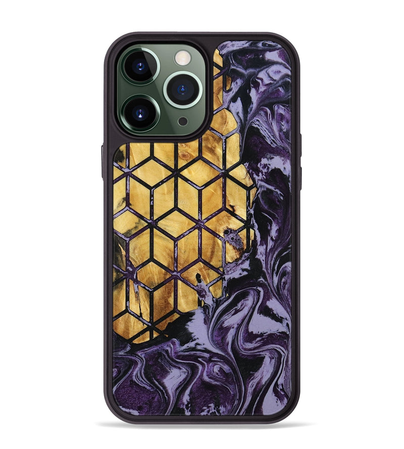 iPhone 13 Pro Max Wood Phone Case - Anais (Pattern, 800310)
