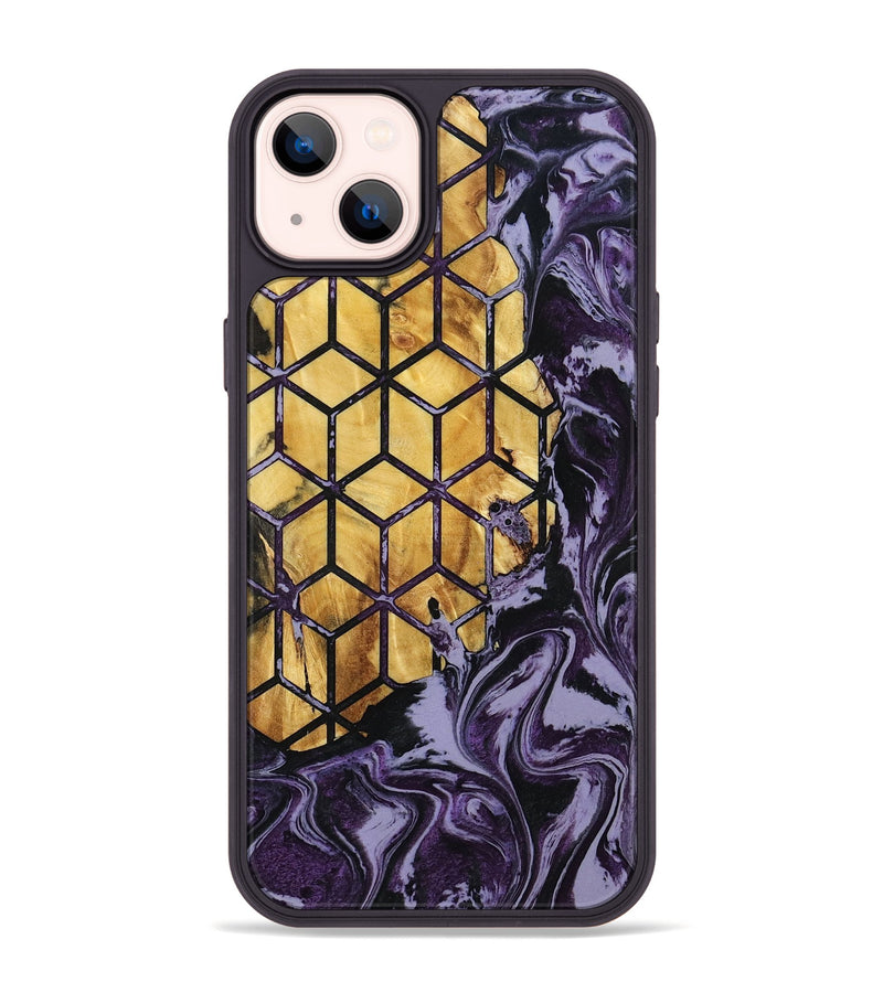 iPhone 14 Plus Wood Phone Case - Anais (Pattern, 800310)