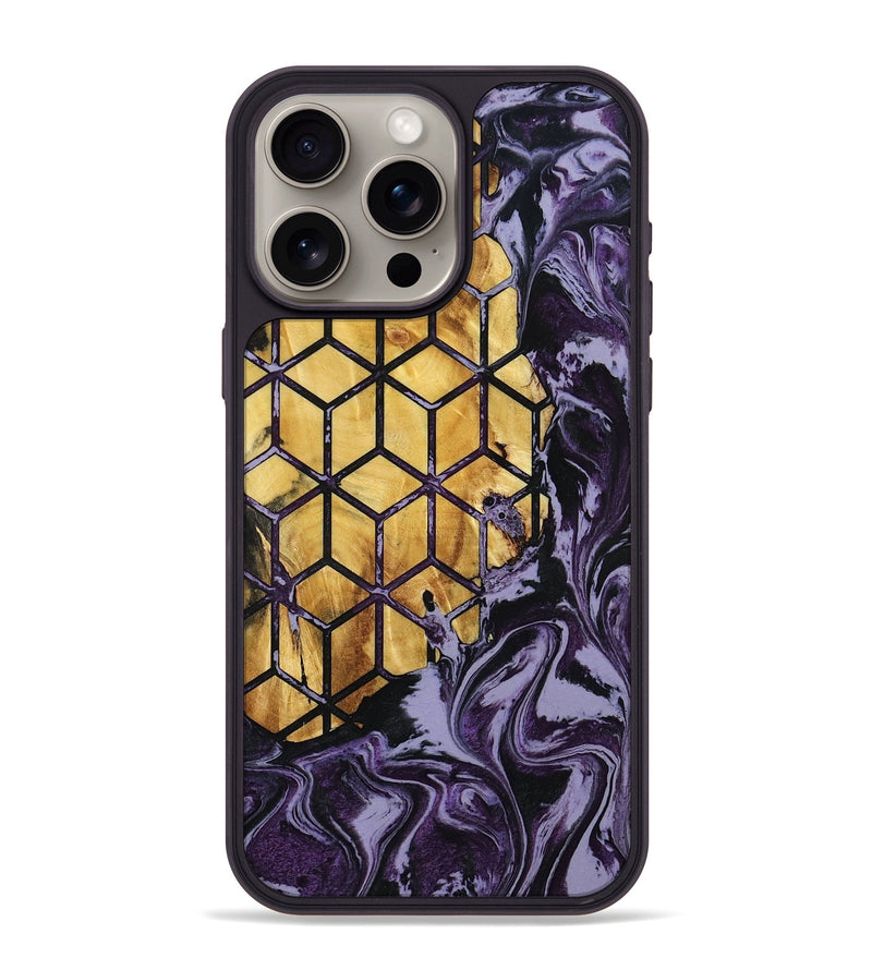 iPhone 15 Pro Max Wood Phone Case - Anais (Pattern, 800310)