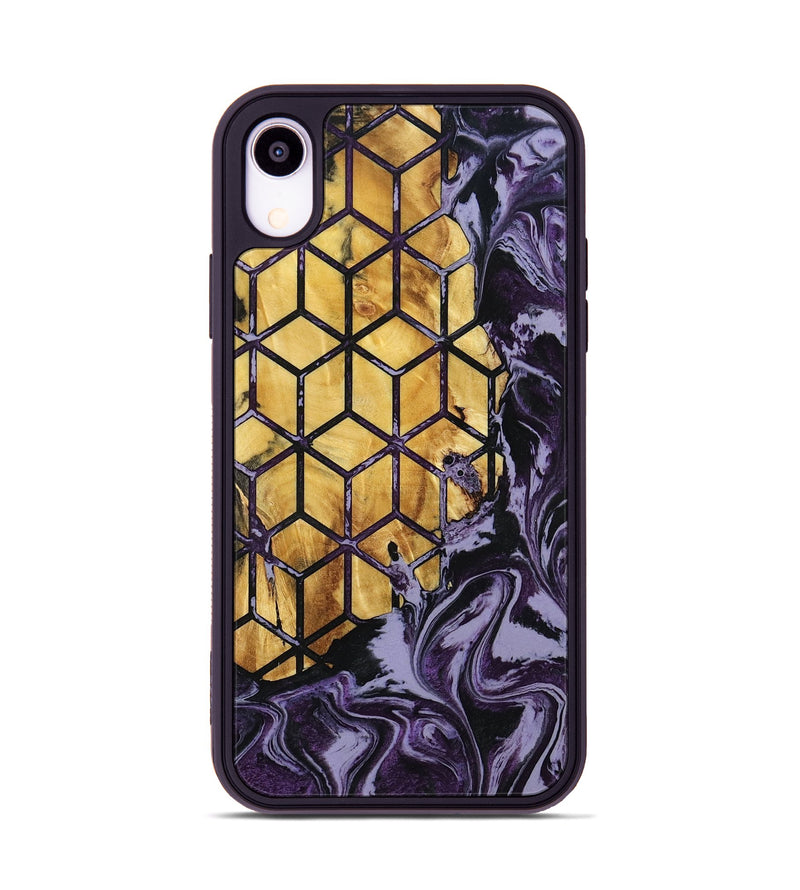 iPhone Xr Wood Phone Case - Anais (Pattern, 800310)