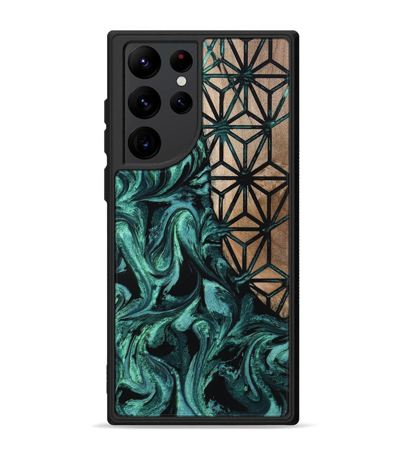 Galaxy S22 Ultra Wood Phone Case - Nia (Pattern, 800311)