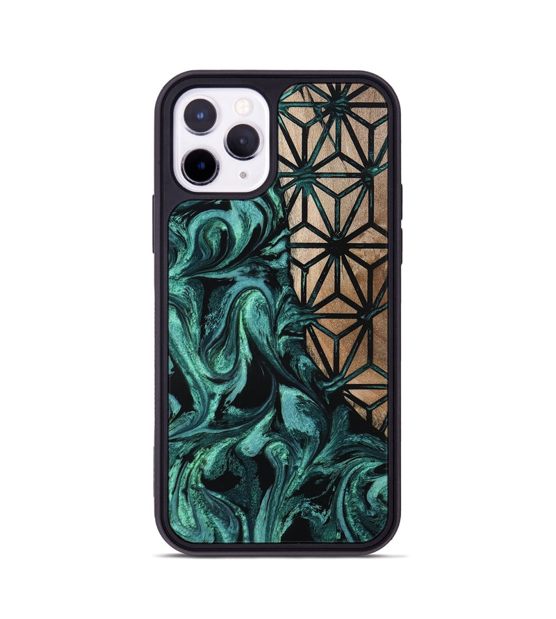 iPhone 11 Pro Wood Phone Case - Nia (Pattern, 800311)