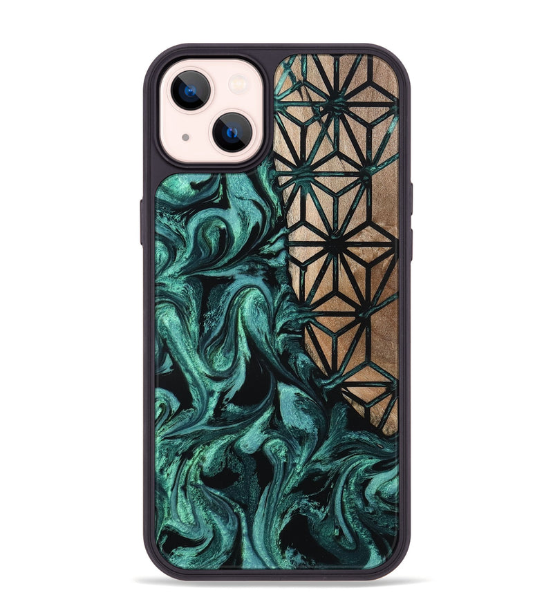 iPhone 14 Plus Wood Phone Case - Nia (Pattern, 800311)