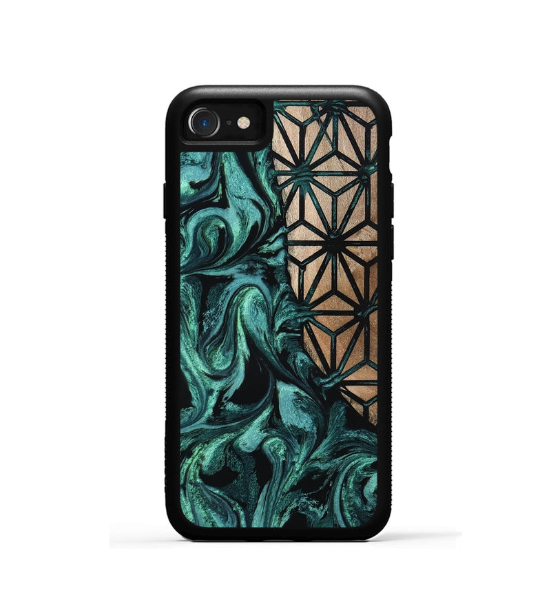 iPhone SE Wood Phone Case - Nia (Pattern, 800311)