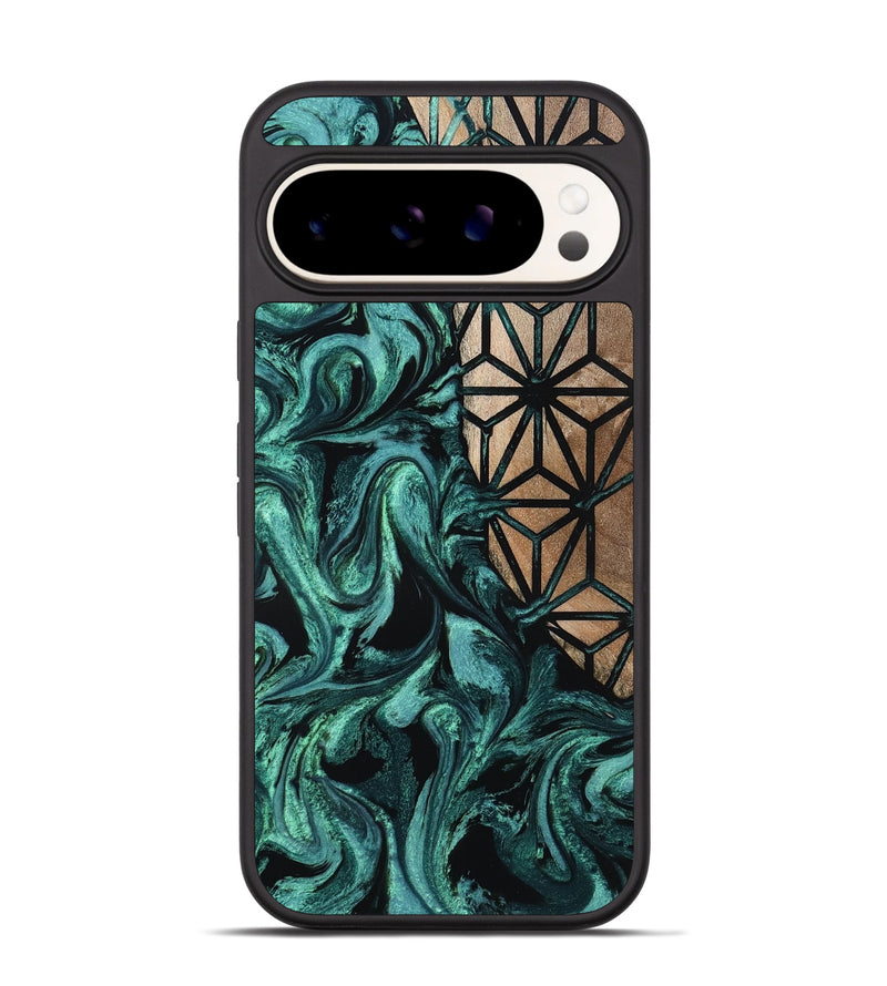 Pixel 9 Wood Phone Case - Nia (Pattern, 800311)
