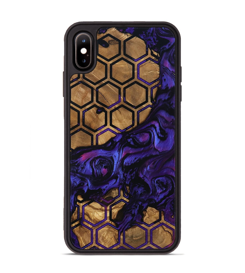 iPhone Xs Max Wood Phone Case - Oswald (Pattern, 800312)