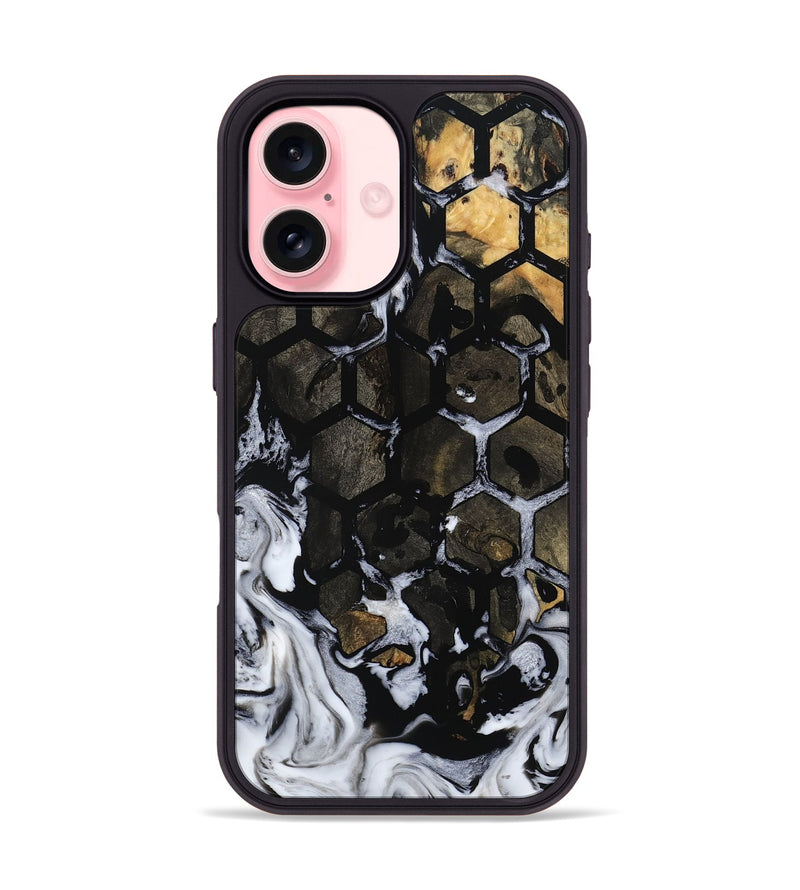 iPhone 16 Wood Phone Case - Georgia (Pattern, 800313)