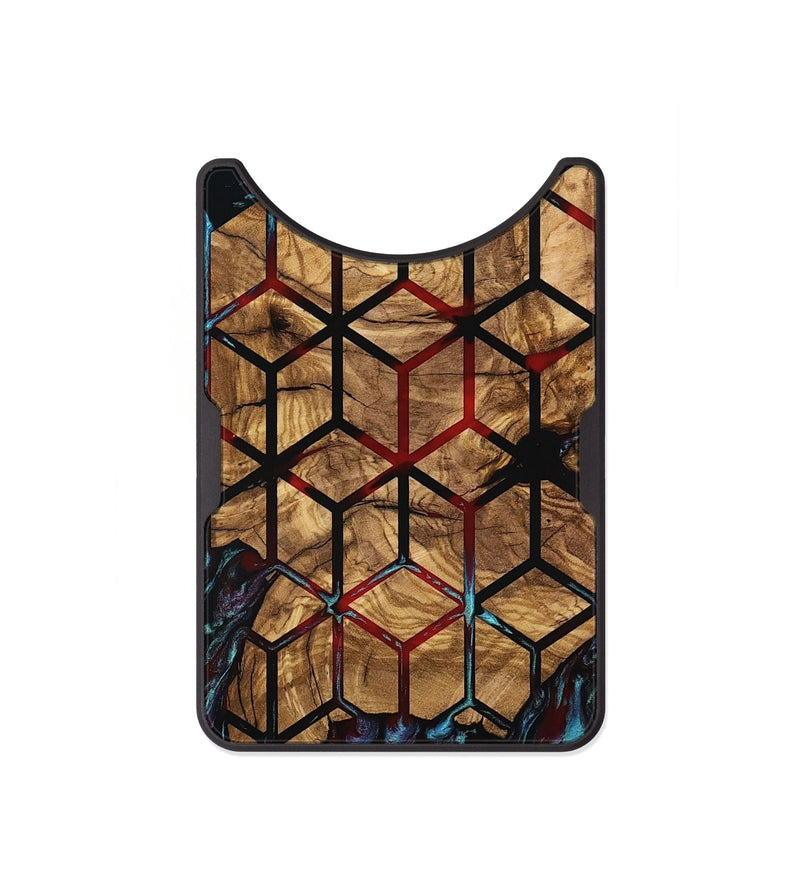 Alloy Wood Wallet - Silas (Pattern, 800314)