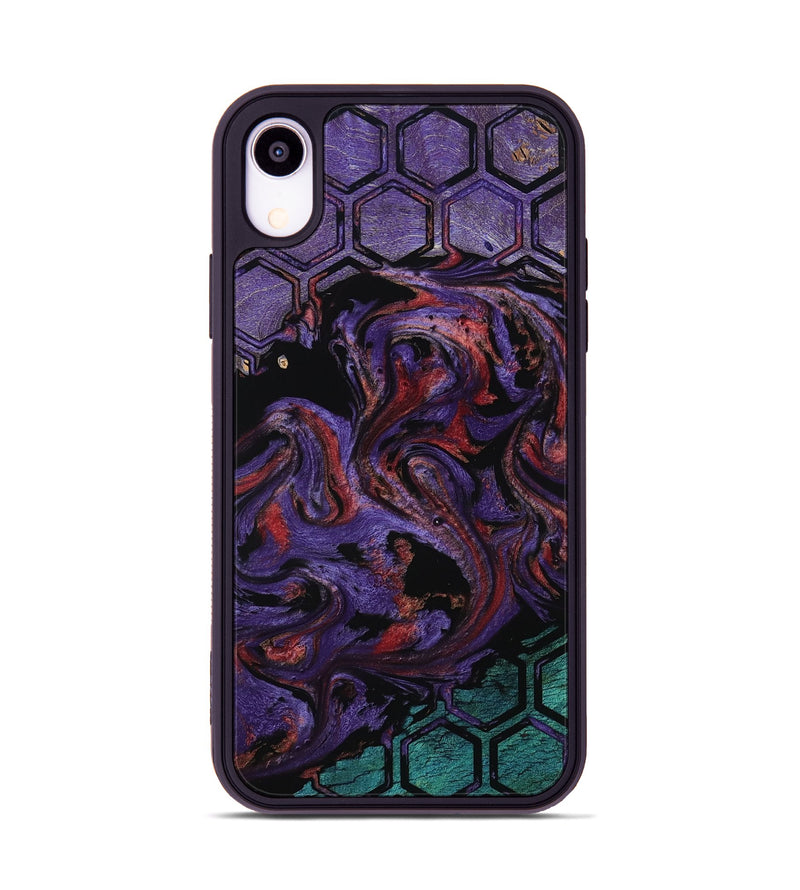 iPhone Xr Wood Phone Case - Anitra (Pattern, 800315)