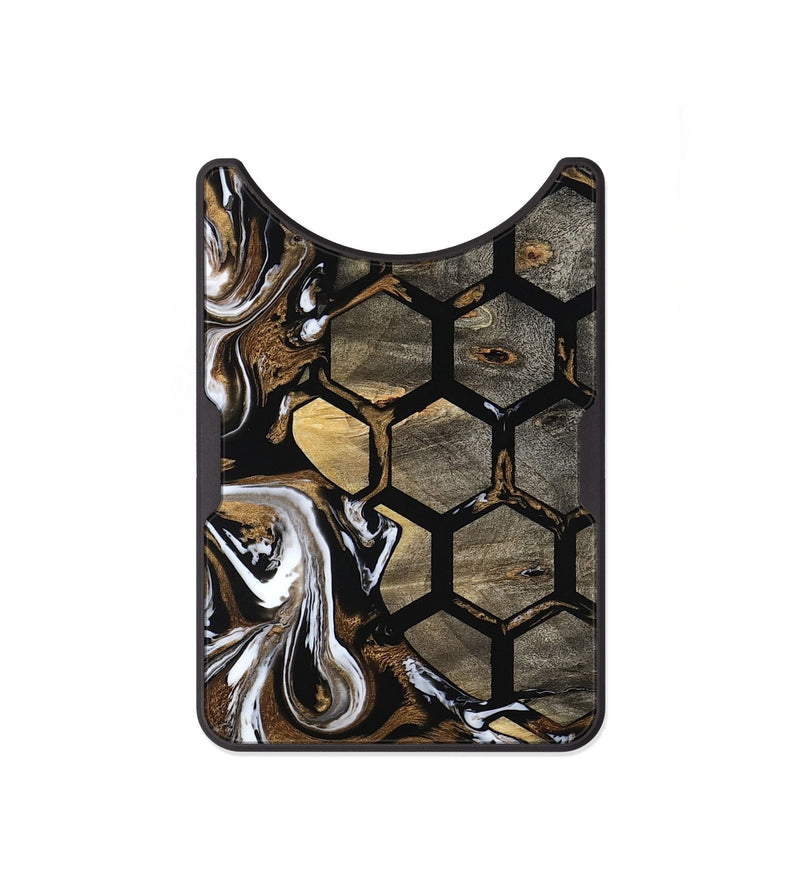 Alloy Wood Wallet - Adelia (Pattern, 800317)