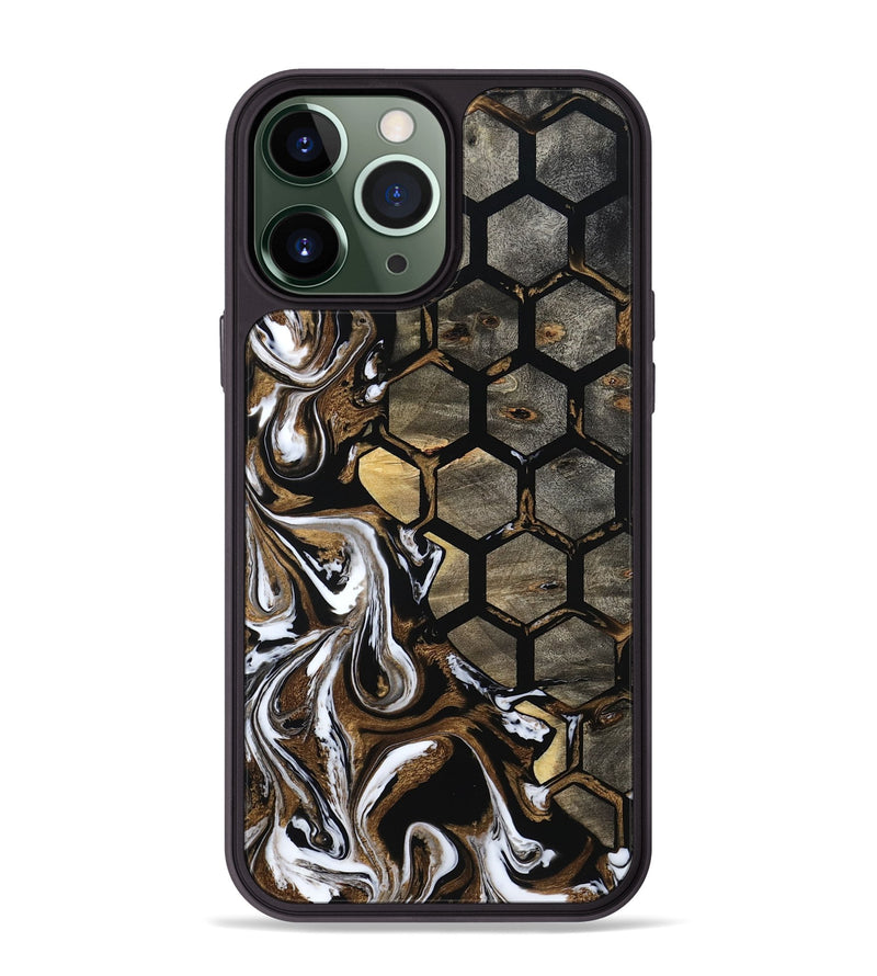 iPhone 13 Pro Max Wood Phone Case - Adelia (Pattern, 800317)