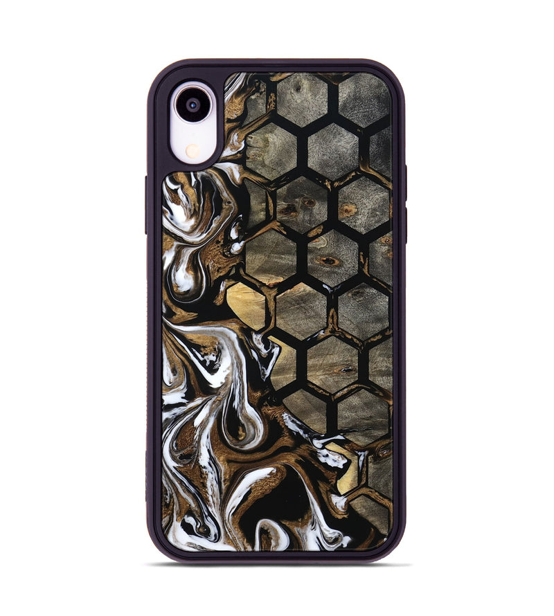 iPhone Xr Wood Phone Case - Adelia (Pattern, 800317)