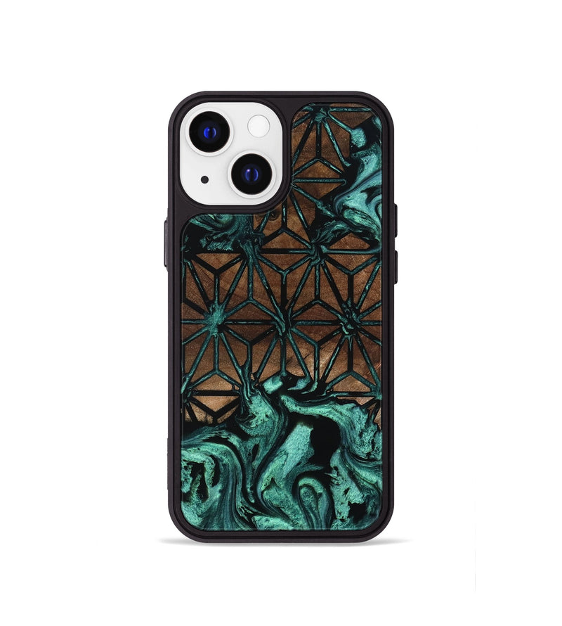 iPhone 13 mini Wood Phone Case - Breann (Pattern, 800318)