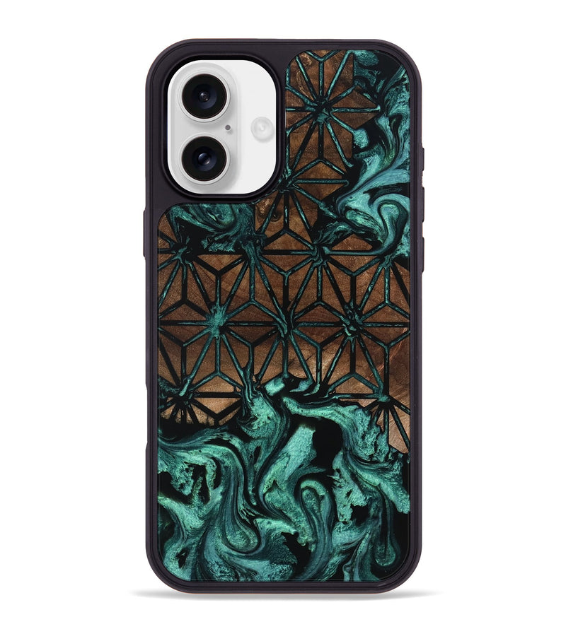 iPhone 16 Plus Wood Phone Case - Breann (Pattern, 800318)