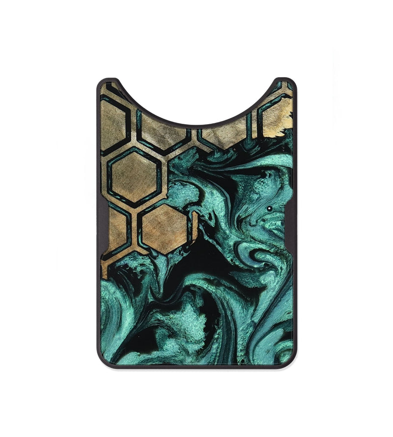 Alloy Wood Wallet - Zariyah (Pattern, 800319)