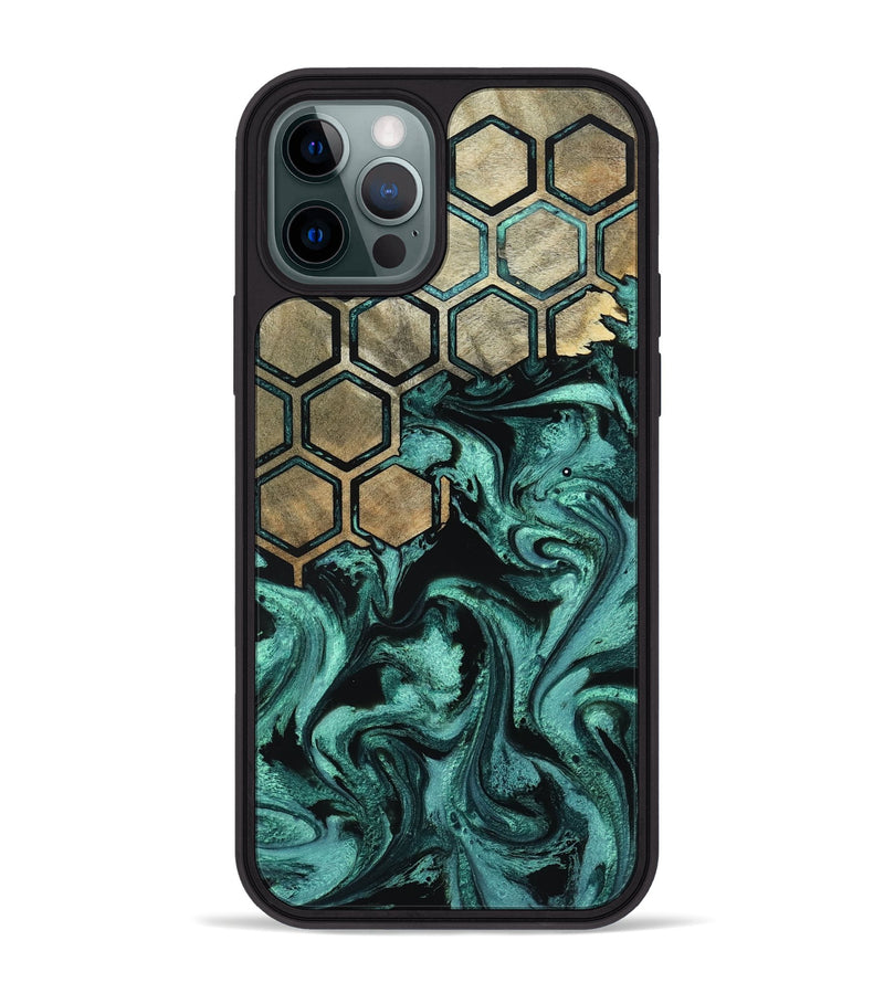 iPhone 12 Pro Max Wood Phone Case - Zariyah (Pattern, 800319)