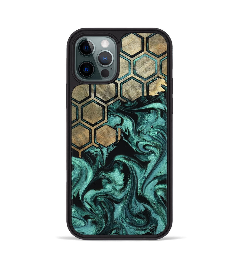 iPhone 12 Pro Wood Phone Case - Zariyah (Pattern, 800319)