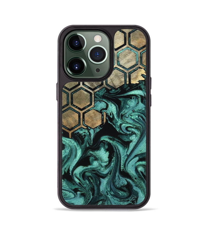 iPhone 13 Pro Wood Phone Case - Zariyah (Pattern, 800319)