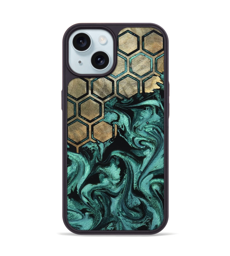iPhone 15 Wood Phone Case - Zariyah (Pattern, 800319)