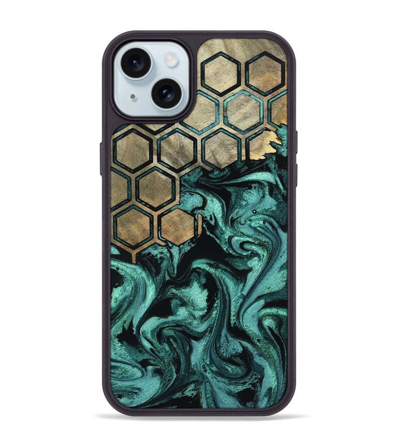 iPhone 15 Plus Wood Phone Case - Zariyah (Pattern, 800319)